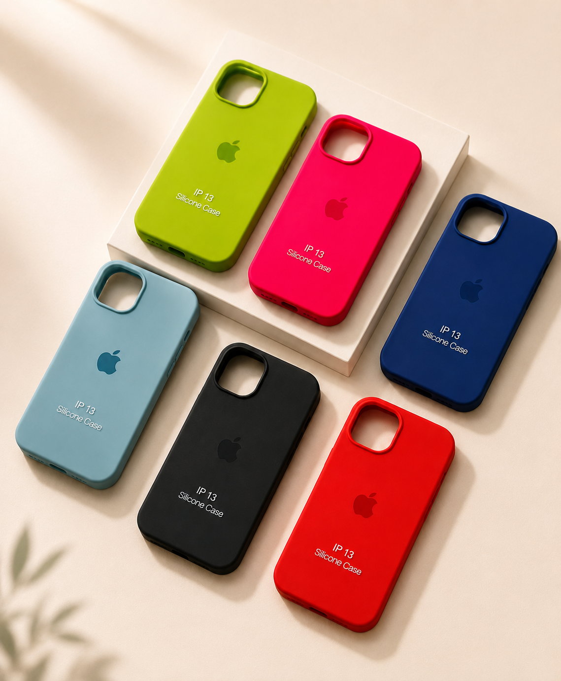 Premium Silicone Case for iPhone 13 | Soft Touch Shockproof Protective Cover