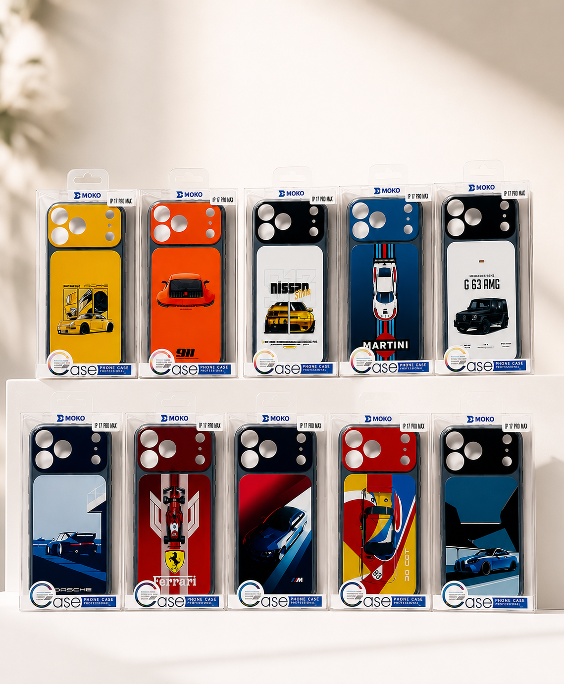 Luxury Car Edition Phone Case for iPhone 17 Pro Max – Premium Shockproof Protective Cover